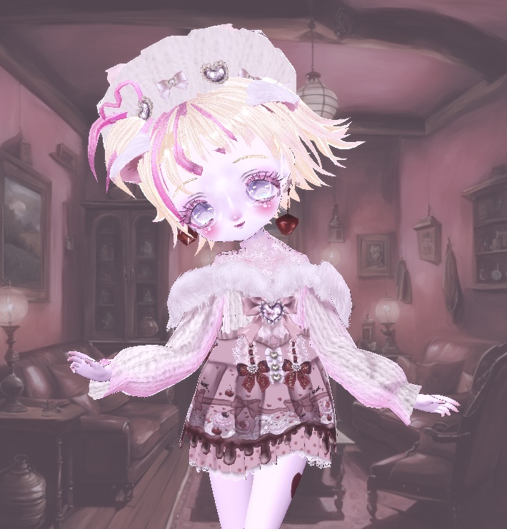 【Vroid衣装】メルティ・チェリー コーデ