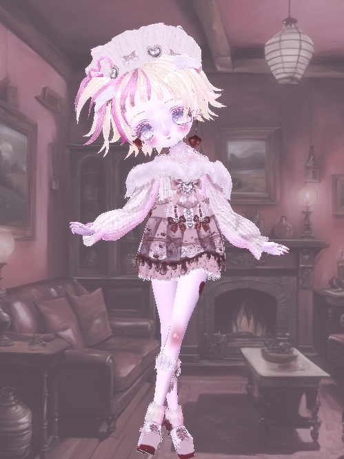 【Vroid衣装】メルティ・チェリー コーデ