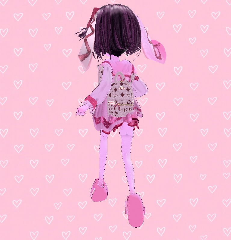 【Vroid衣装】キラ♡あま 耳つきセーラーカラーセットアップ