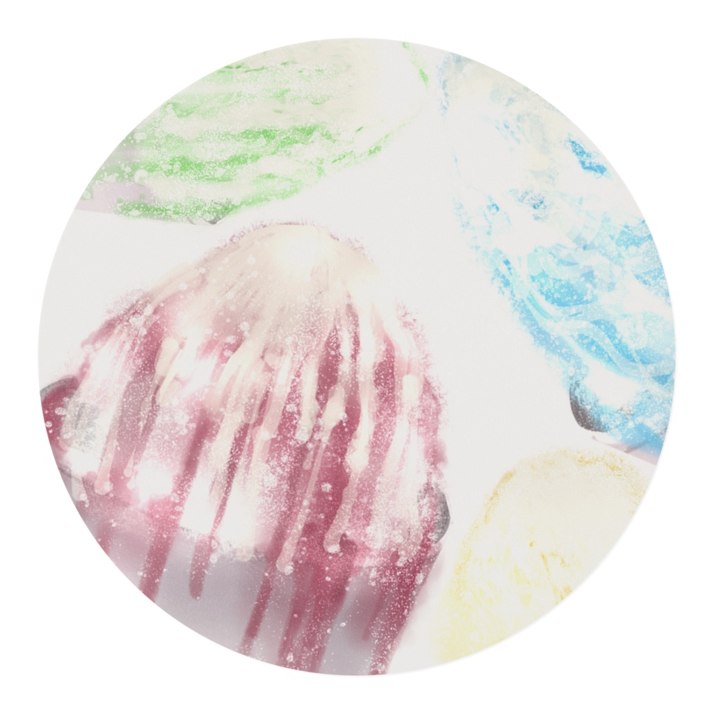 4種のかき氷マステ