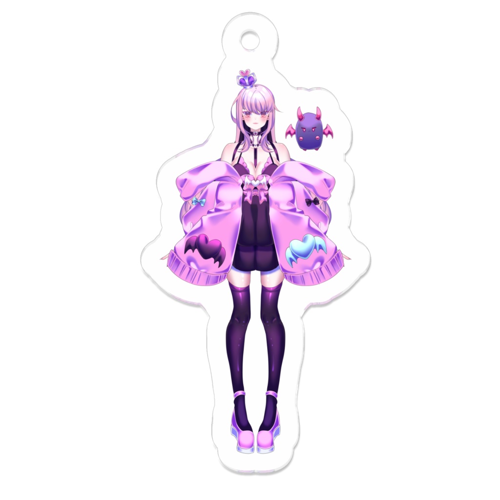 Pink Symphonica ♡ Chaotic Cutie Vampire VTuber Acrylic Stand
