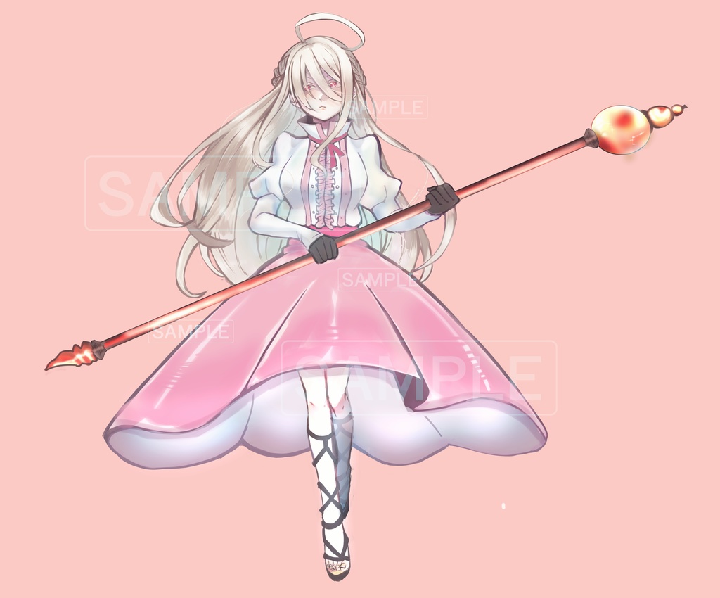 ファンタジーな女の子立ち絵