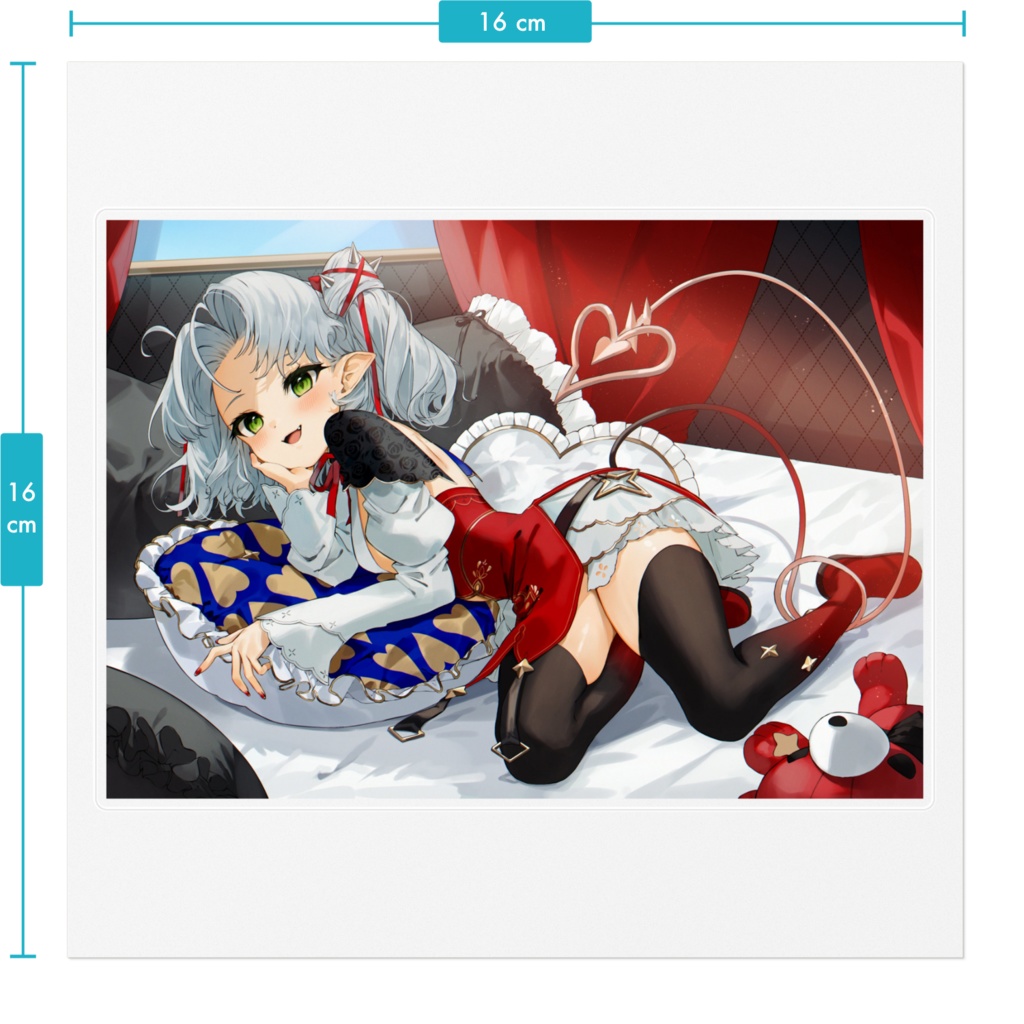 ステッカー キービジュアル 背景あり