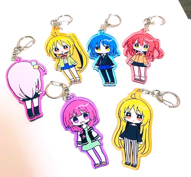 【非公式】ぼざろ両面アクリルキーホルダー