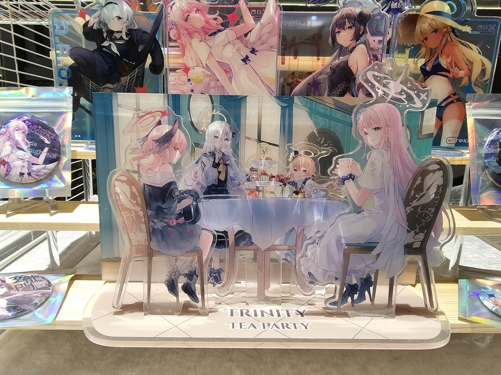 【在庫僅か】【アクリルスタンドセット】聖園ミカの茶会