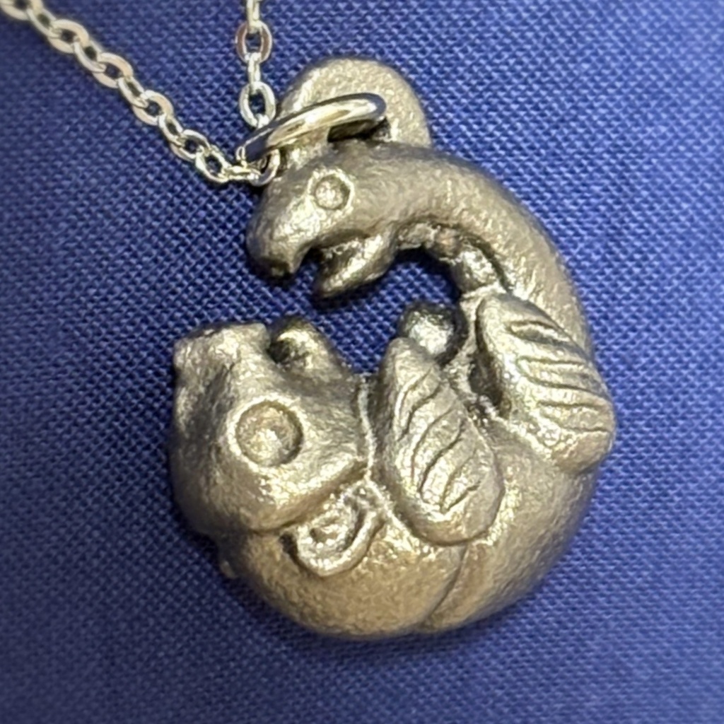 【アクセサリー】鵺ネックレス（チタン）