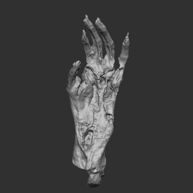 【完成品フィギュア】前田家所蔵「河童の手」レプリカ