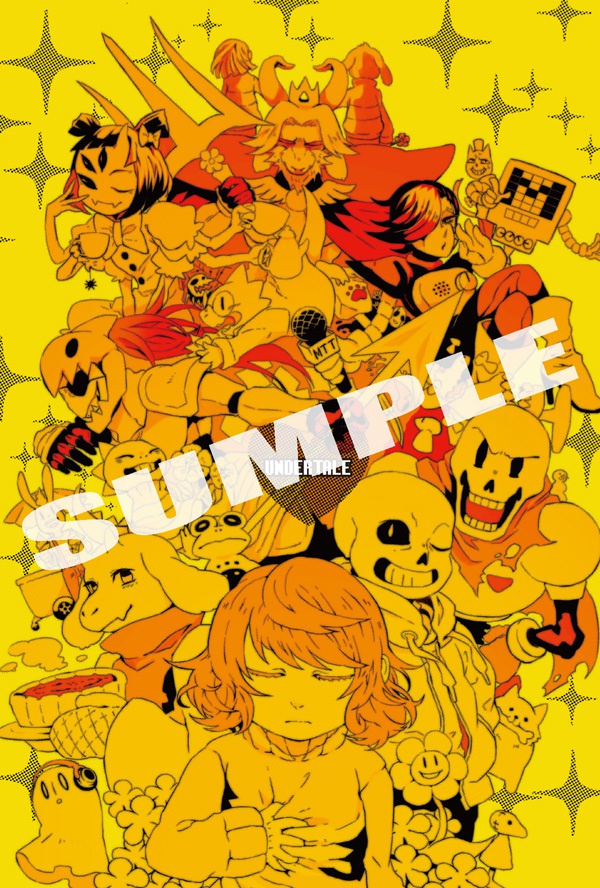 undertaleポストカード3点セット