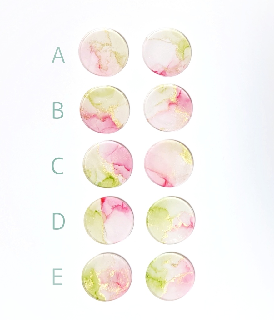 ジョー&Cherryblossom イメージ 円形ピアス/イヤリングセット