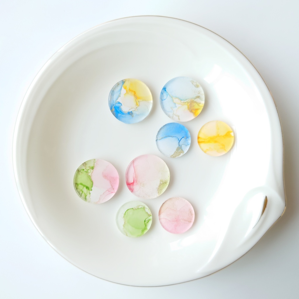 ジョー&Cherryblossom イメージ 円形ピアス/イヤリングセット