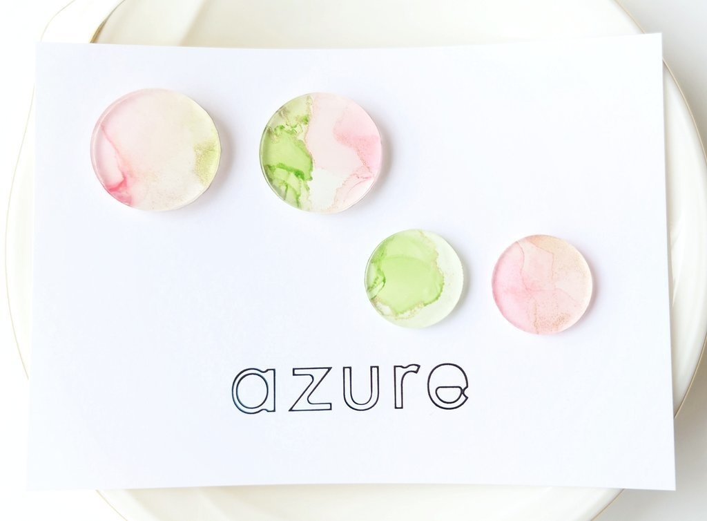 ジョー&Cherryblossom イメージ 円形ピアス/イヤリングセット