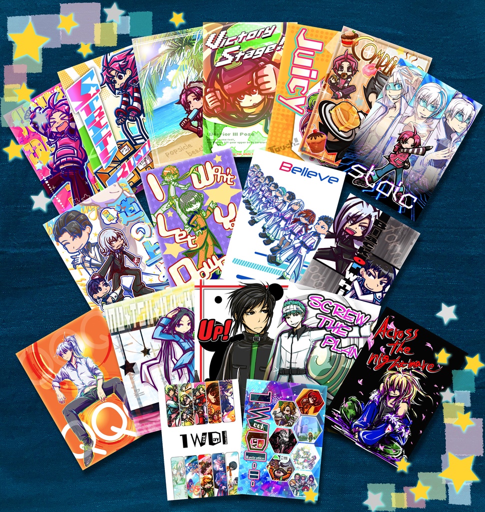 【送料無料・期間限定割引】鉄道擬人化・ICカード擬人化　同人誌全冊（現時点で在庫があるもの）