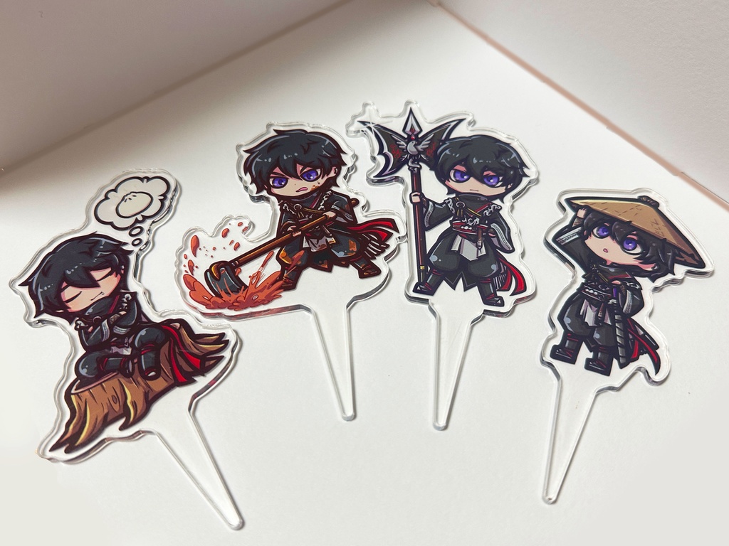 紫鸞(無名)アクリルスタンド・アクリルピック・小物チャーム