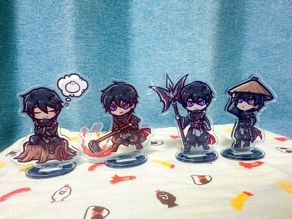 紫鸞(無名)アクリルスタンド・アクリルピック・小物チャーム