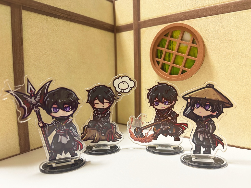 紫鸞(無名)アクリルスタンド・アクリルピック・小物チャーム