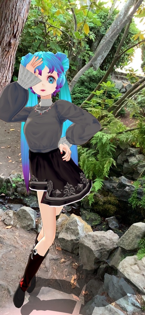 Elegant Grey causal idol