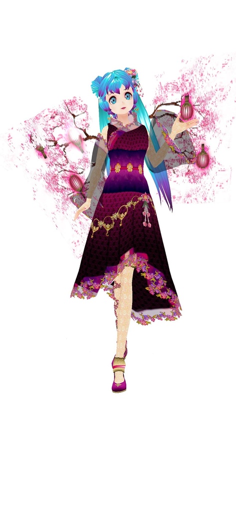 Sakura Night Festival coord