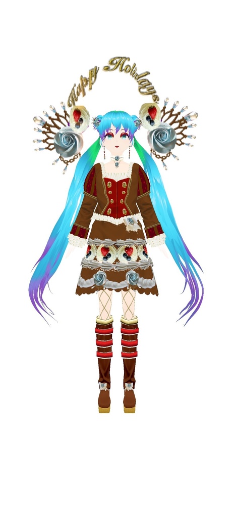 Christmas Sweet 2021 VRoid outfit