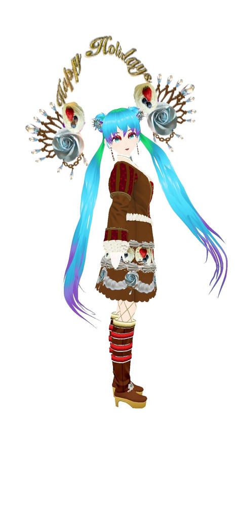 Christmas Sweet 2021 VRoid outfit