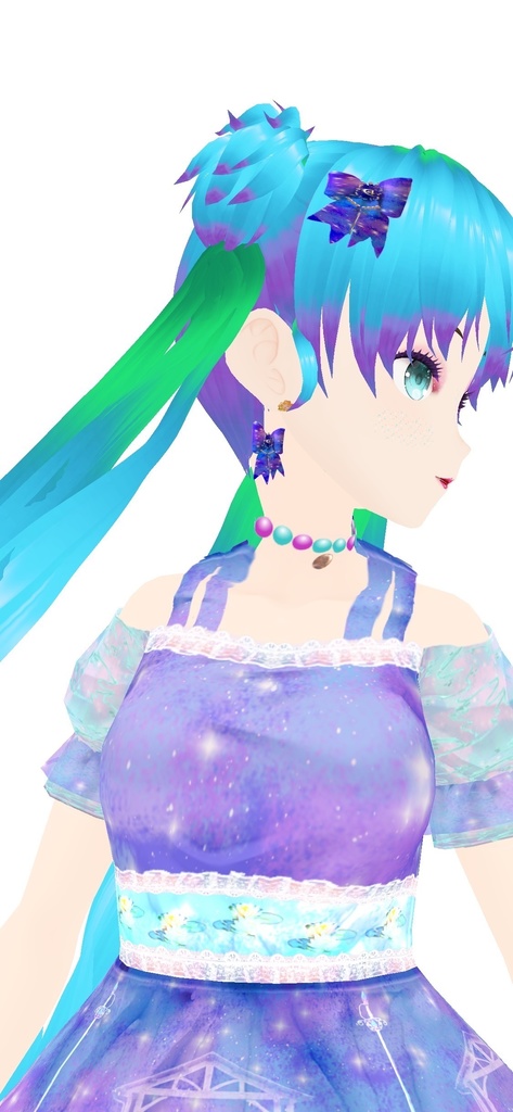 4 of Swords VRoid tarot outfit