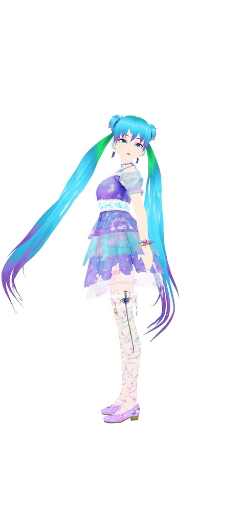 4 of Swords VRoid tarot outfit