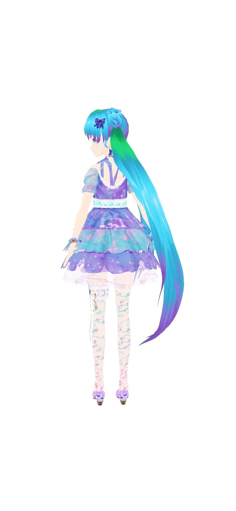 4 of Swords VRoid tarot outfit