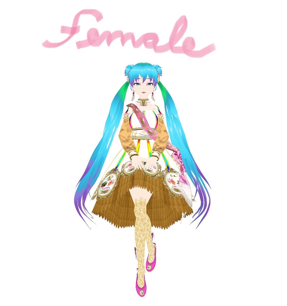 10 of Cups VRoid Tarot outfit