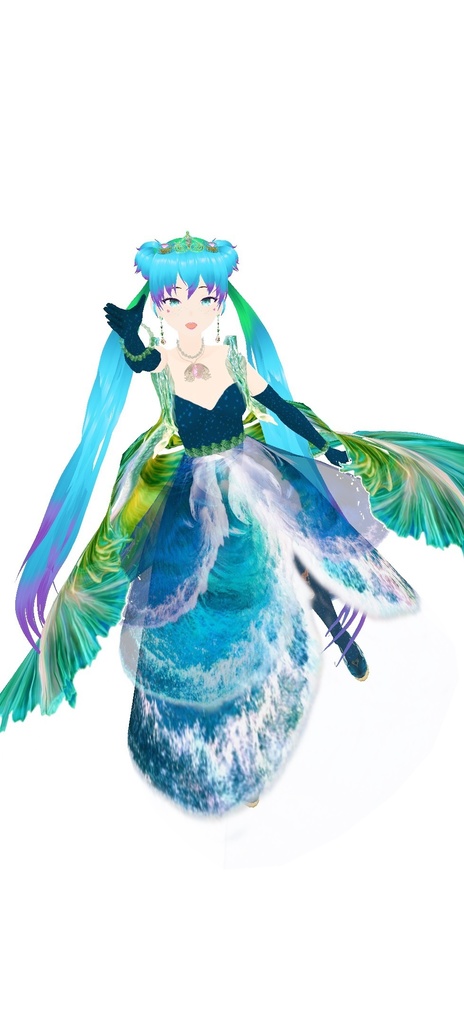 Queen of Cups VRoid outfit 