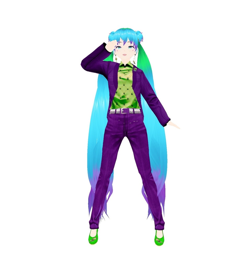 6 of Coins VRoid outfit