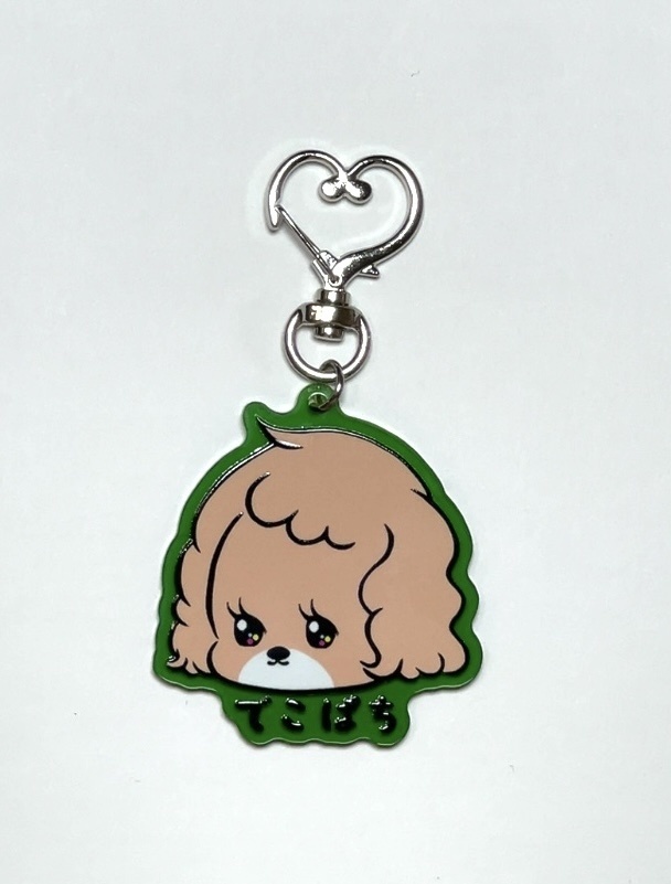 でこぱちアクリルキーホルダー