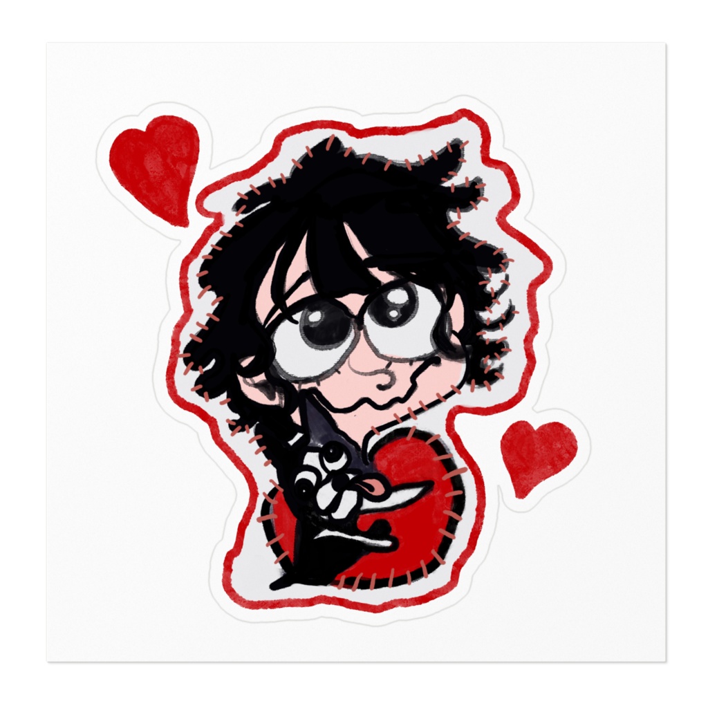 女の子とボストンテリア