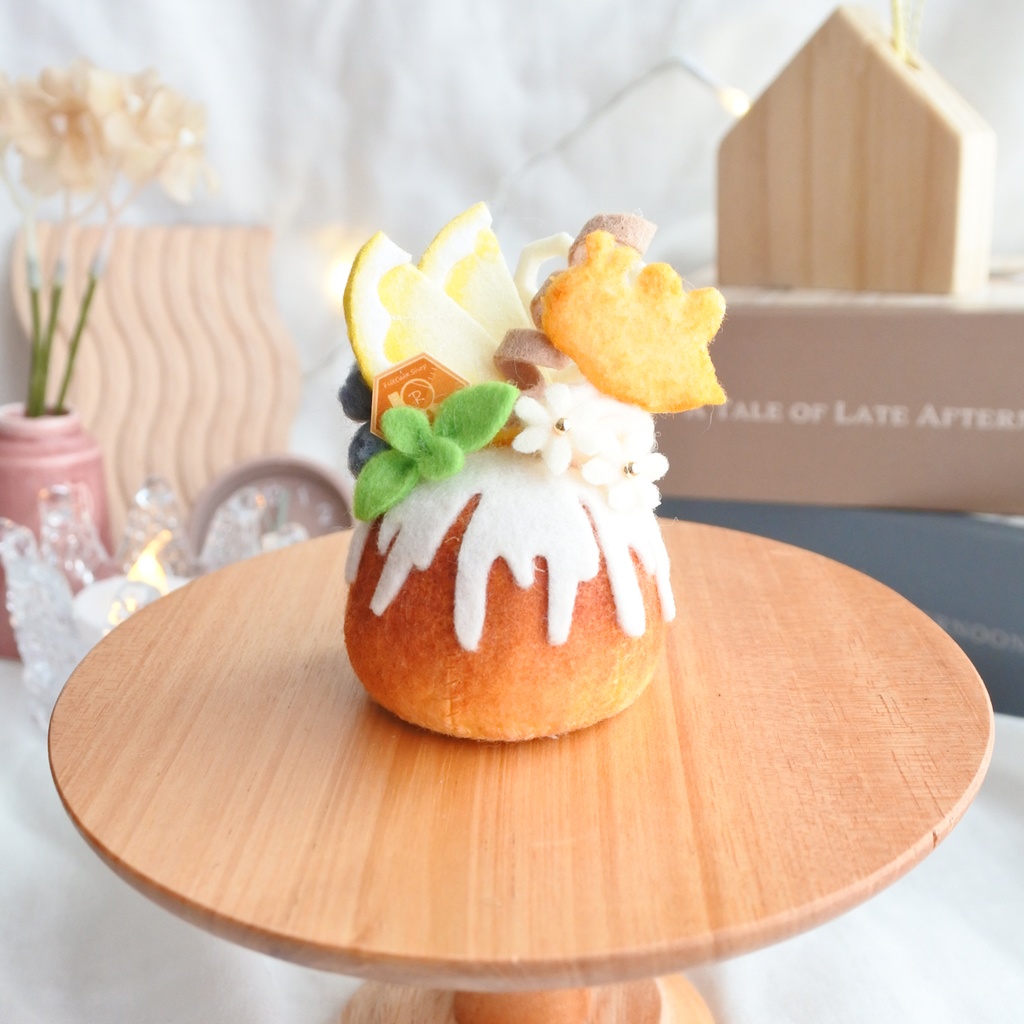 フェルトケーキ~はちみつのドームケーキ~