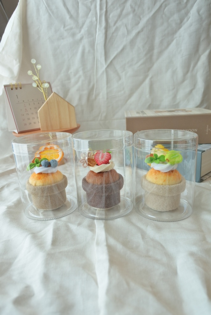 フェルトのカップケーキセット
