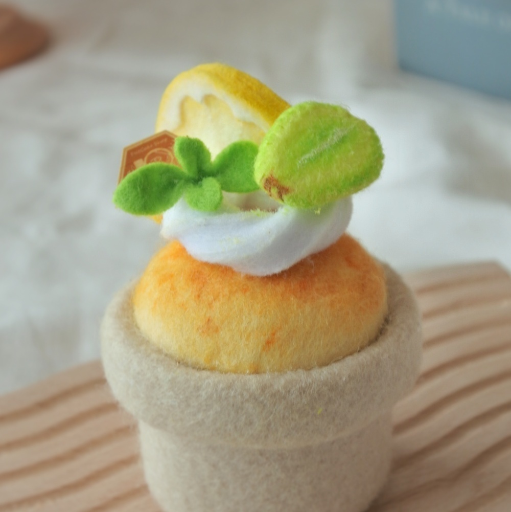 フェルトのカップケーキセット