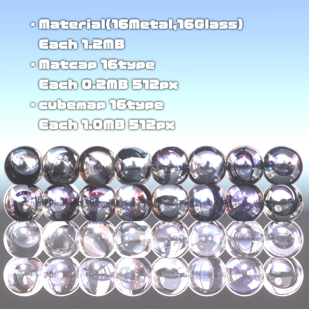 【無料版有】32type material set