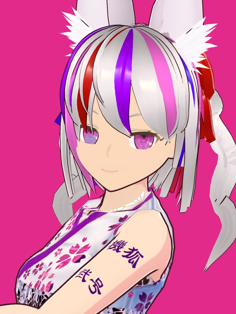 【VRMモデル】めかぶらん☆みゅうmkII SR Mecha-Blanc Meow mkII SR