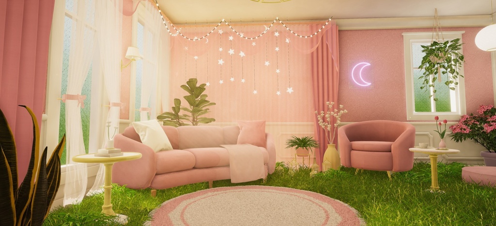 【VRChat PC】My Color Room / マイカラールーム / 마이 컬러 룸