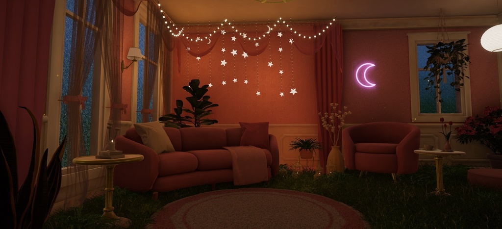 【VRChat PC】My Color Room / マイカラールーム / 마이 컬러 룸