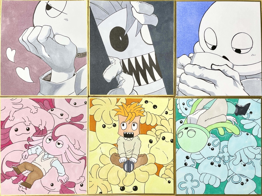 【キニト ミニ色紙】