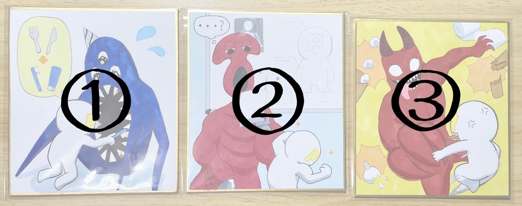 【ミニ色紙】Pとありふれた日々【gob】 再販