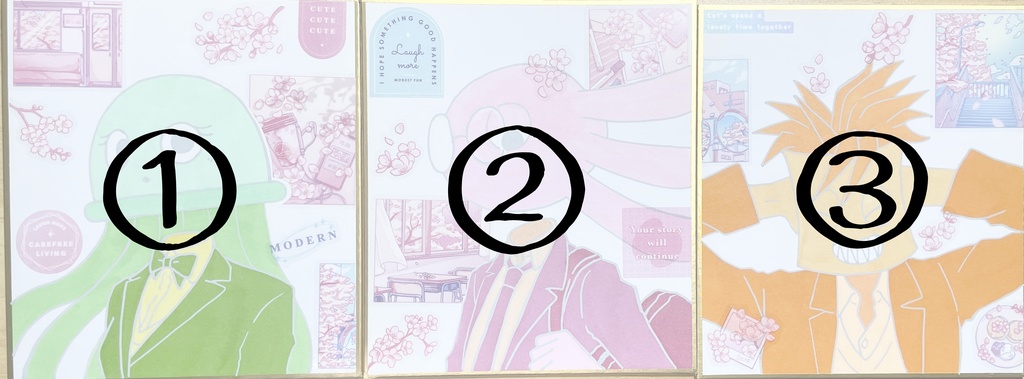 【キニト ミニ色紙🌸】