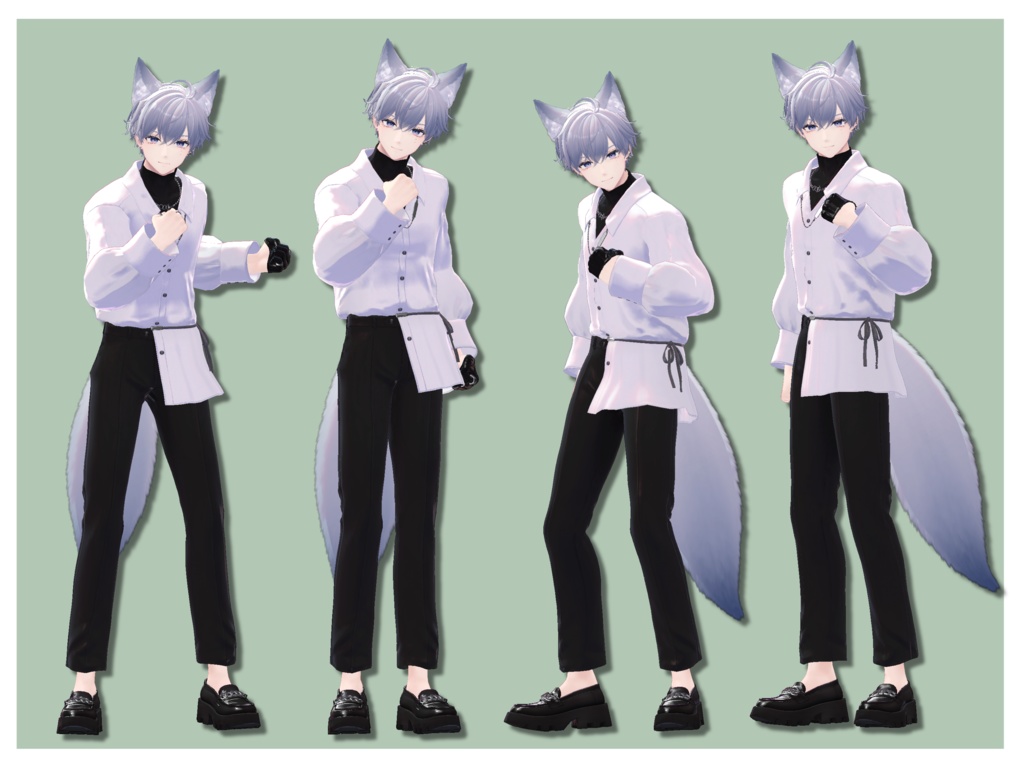 【無料/Free】"チャリで来た"ポーズアニメーション