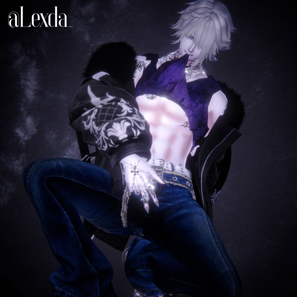 【無料/Free有り】PoyoLab Men's Pose2