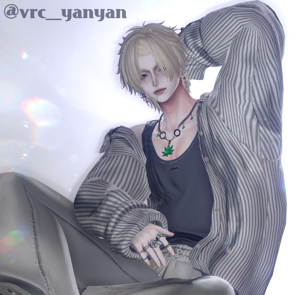 【無料/Free有り】PoyoLab Men's Pose3