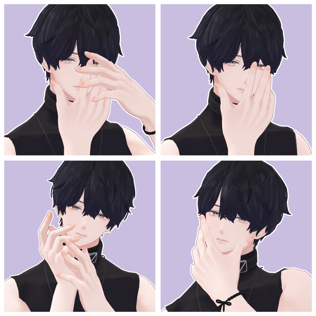 【無料/Free】サムネとかに使えるポーズ集