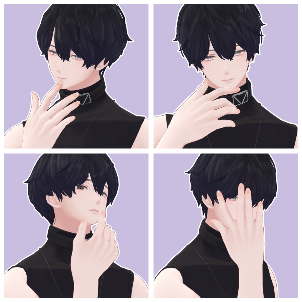 【無料/Free】サムネとかに使えるポーズ集