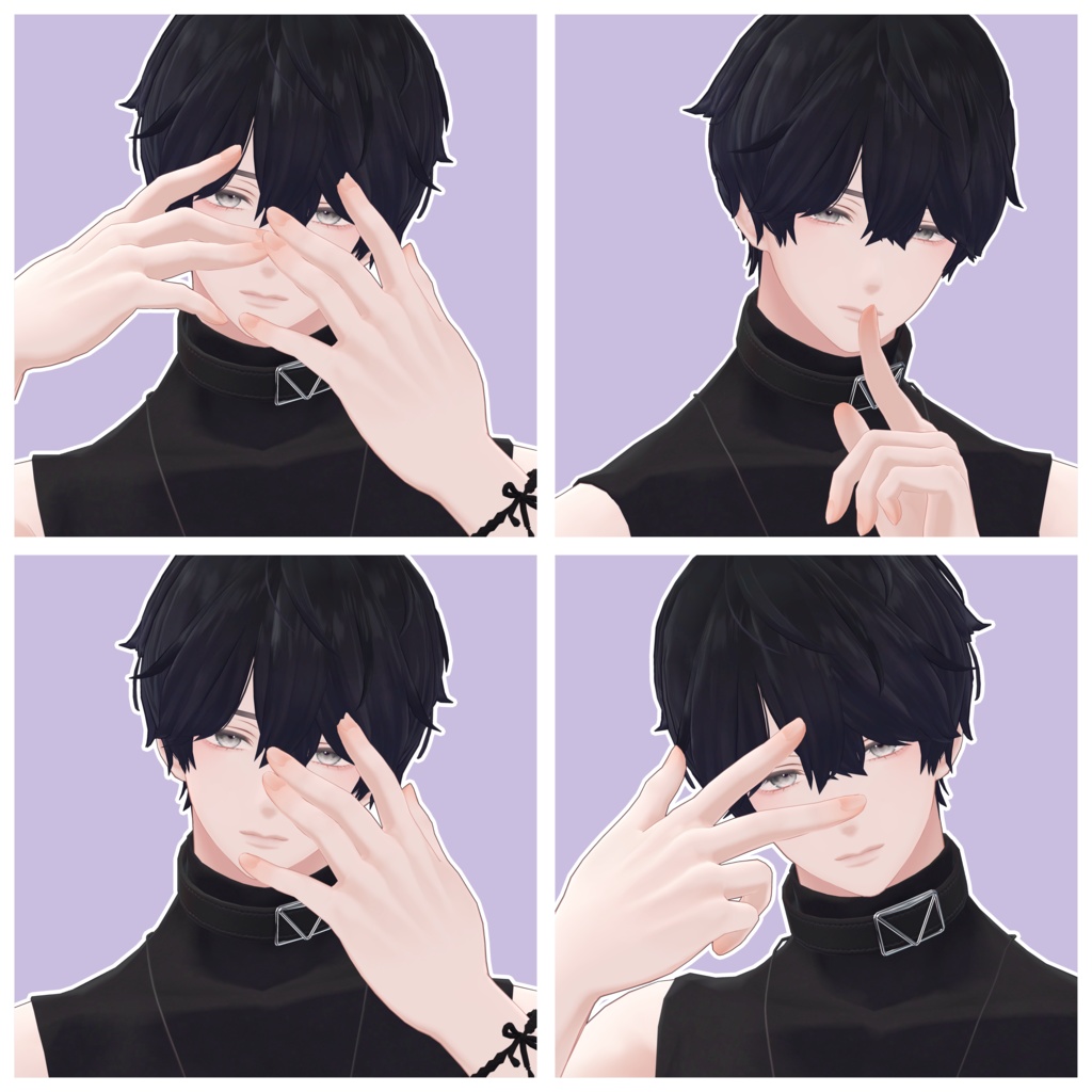 【無料/Free】サムネとかに使えるポーズ集