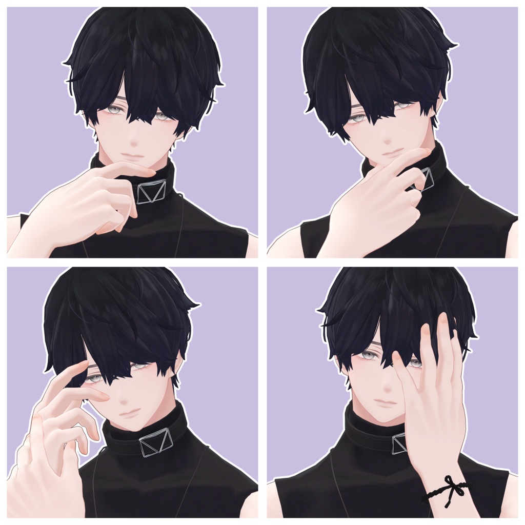 【無料/Free】サムネとかに使えるポーズ集