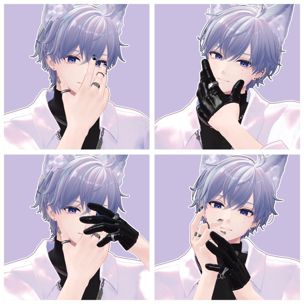 【無料/Free】サムネとかに使えるポーズ集 For 狛乃