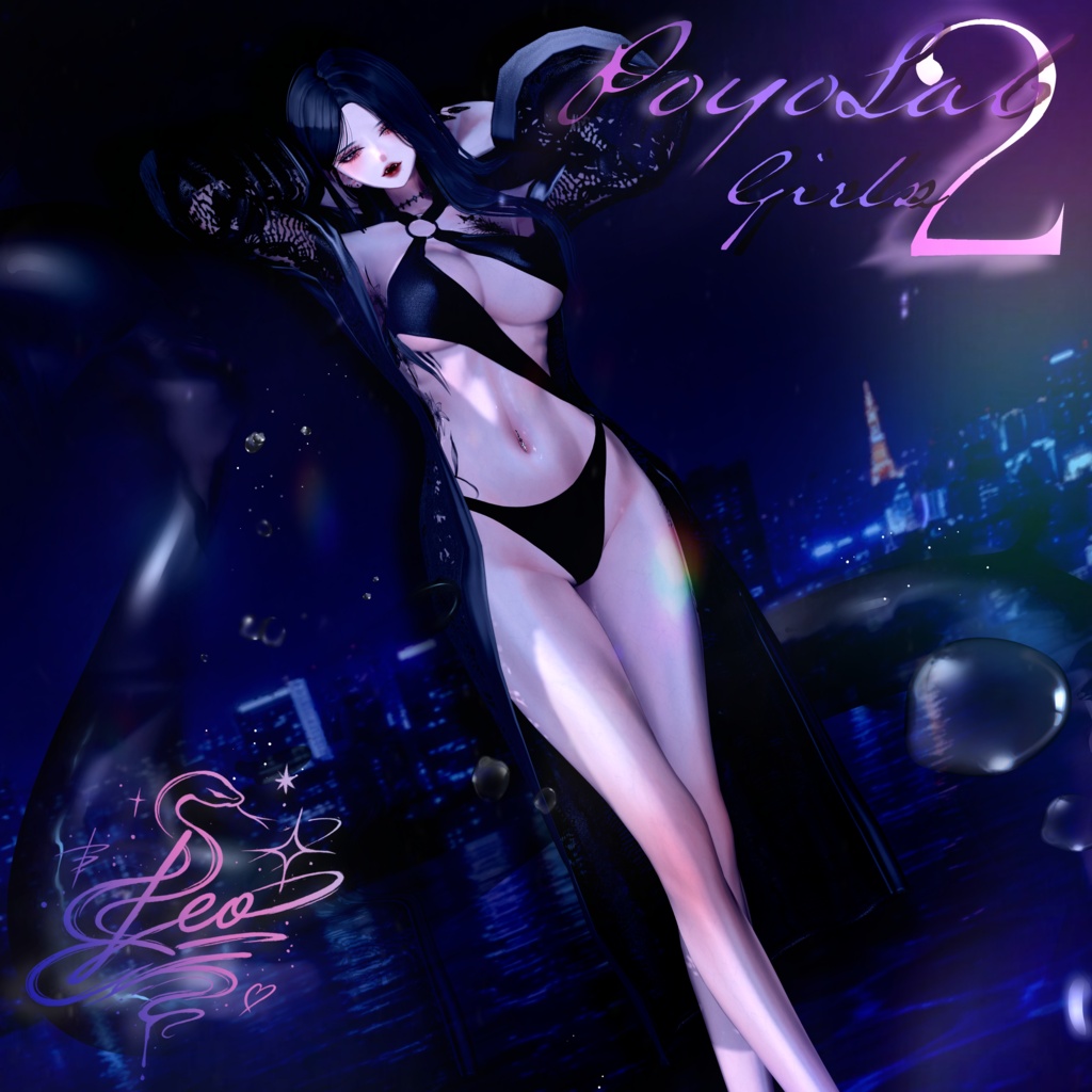 【無料/Free】PoyoLab GirlsEdition2 20pose